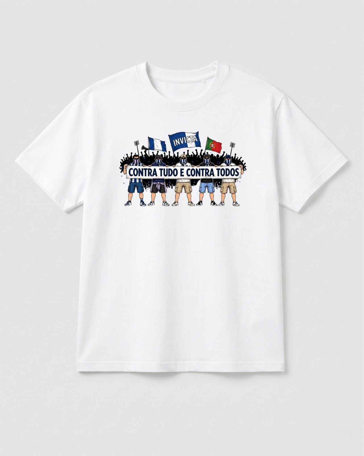 T- SHIRT CONTRA TUDO E CONTRA TODOS
